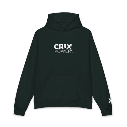 Stitched Crux Power Logo Climbing Hoodie