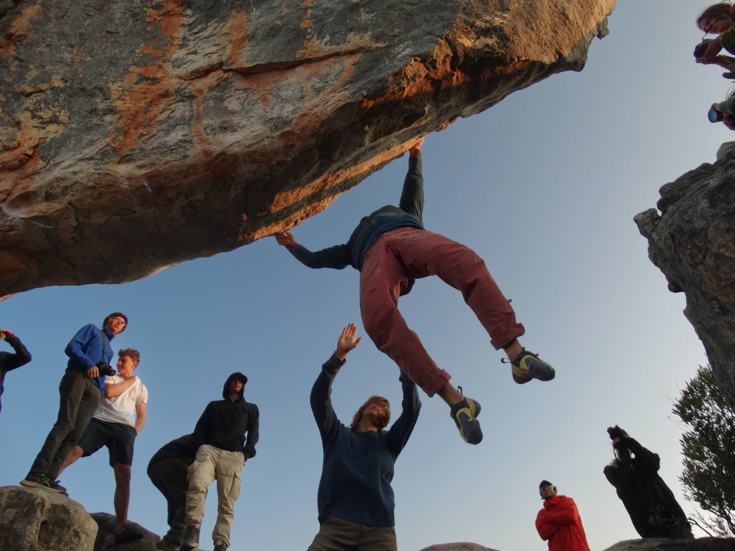 Bouldering in South frica