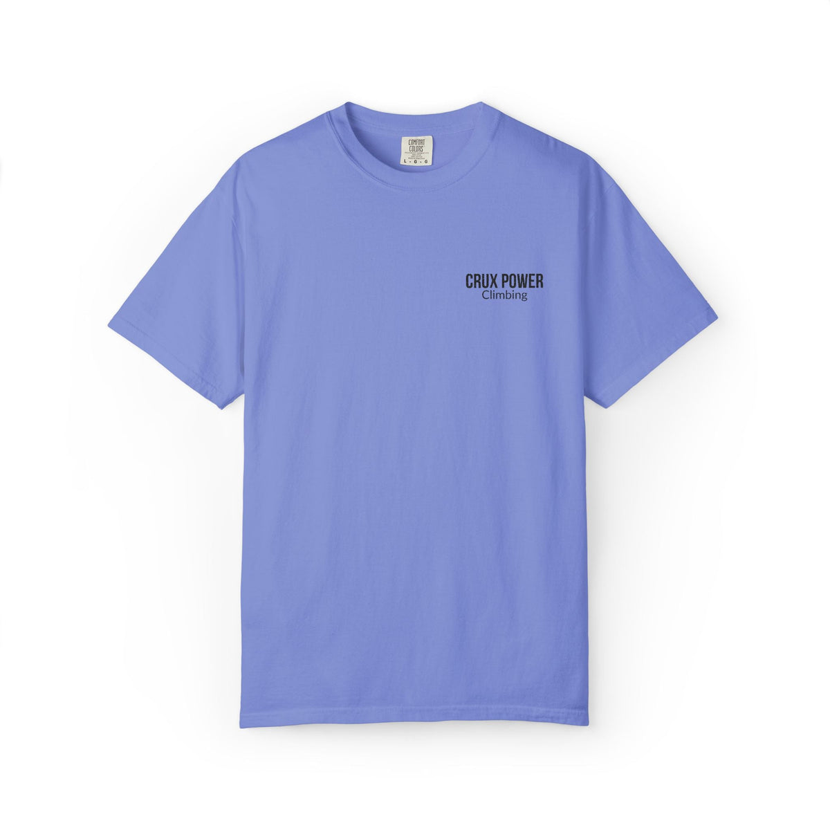 Crux Power Stitched Logo Tee - Crux Power Climbing