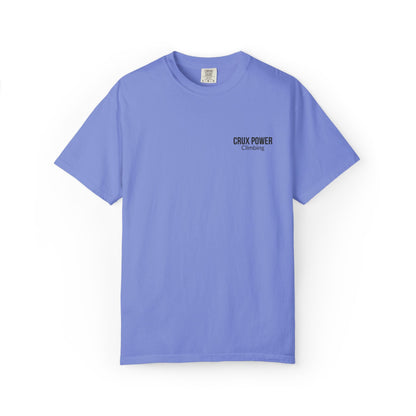 Crux Power Stitched Logo Tee - Crux Power Climbing