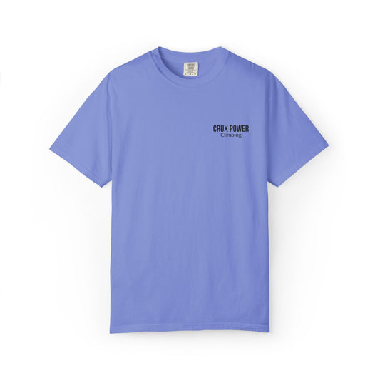 Crux Power Stitched Logo Tee - Crux Power Climbing
