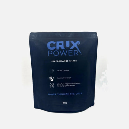 Performance Chalk - Chunks + Powder - Crux Power Climbing -Rock Climbing Chalk