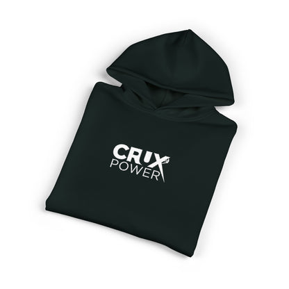 Stitched Crux Power Logo Climbing Hoodie - Crux Power Climbing