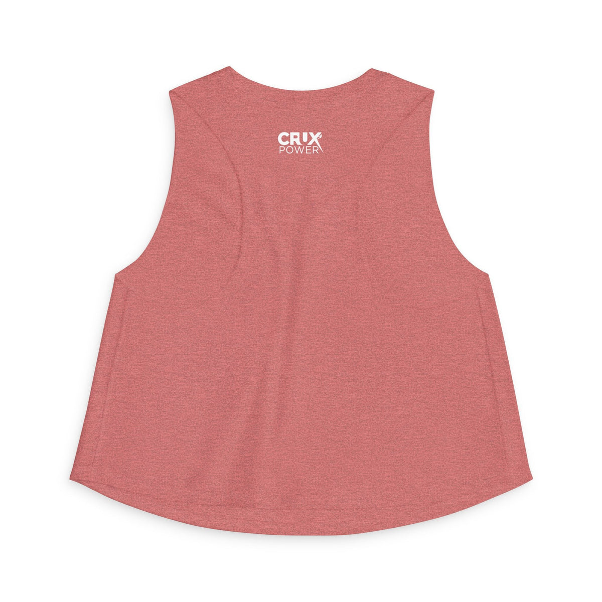 The Icon - Racerback Crop Climbing Tank - Crux Power Climbing