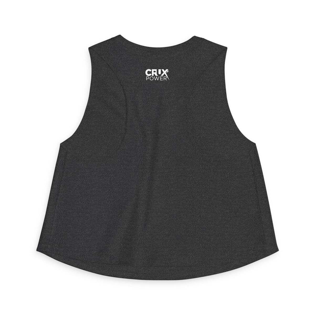 The Icon - Racerback Crop Climbing Tank - Crux Power Climbing