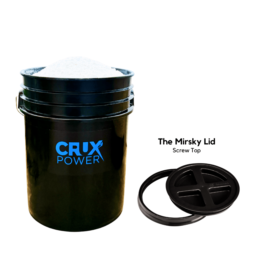 Crux Power Performance Chalk - 5 Gal Bucket – Crux Power Climbing