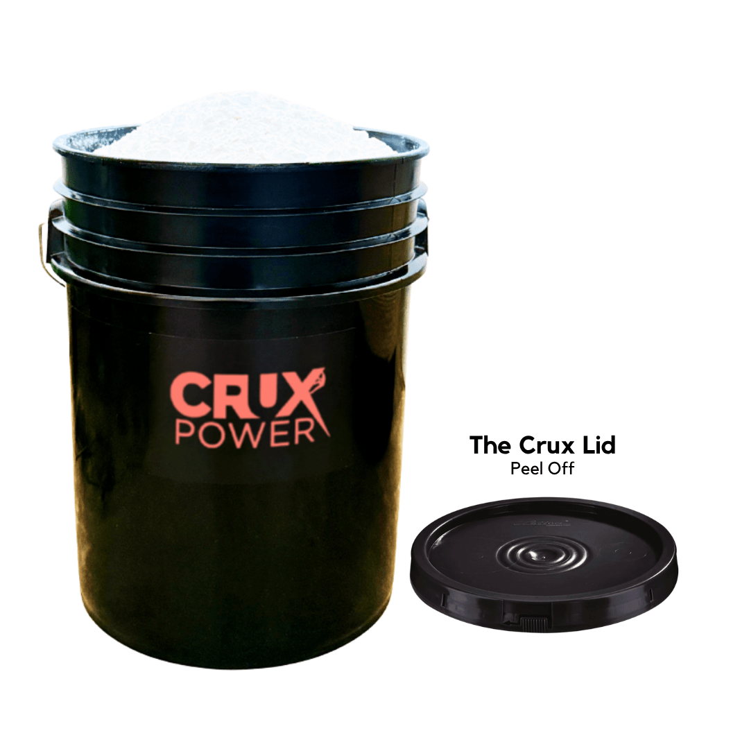Crux Power Performance Chalk - 5 Gal Bucket – Crux Power Climbing