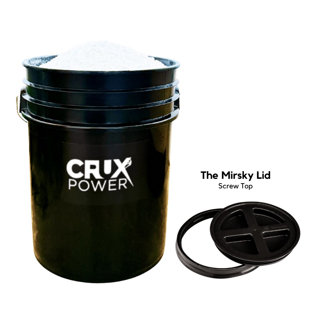 Crux Power Performance Chalk - 5 Gal Bucket – Crux Power Climbing